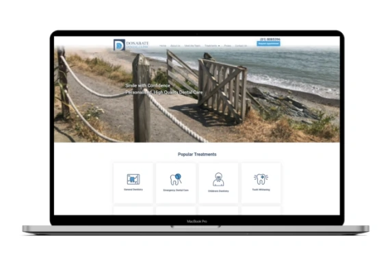 Website Design and Development Example Project