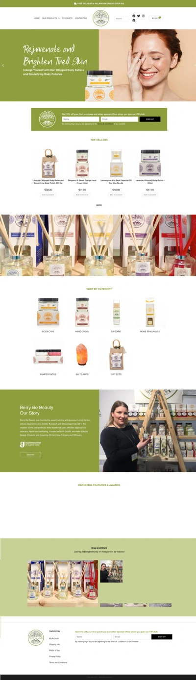 Our Project Sample E-commerce Website