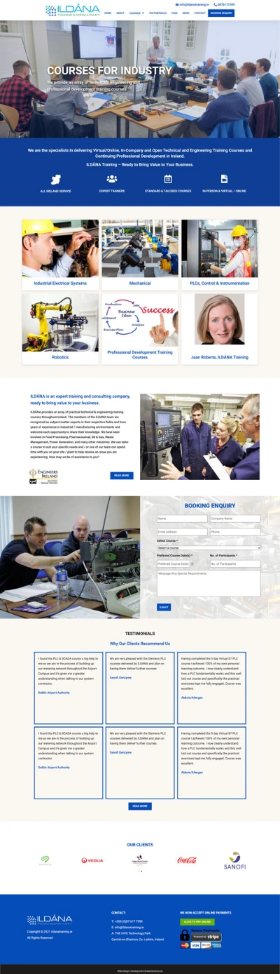 Our Project Sample Website