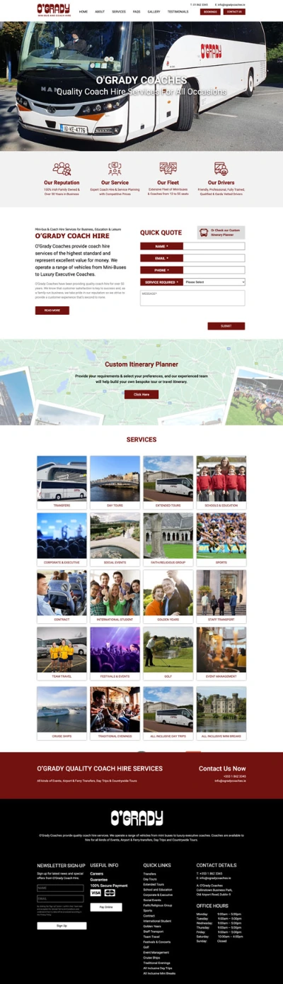 Our Project Sample Website
