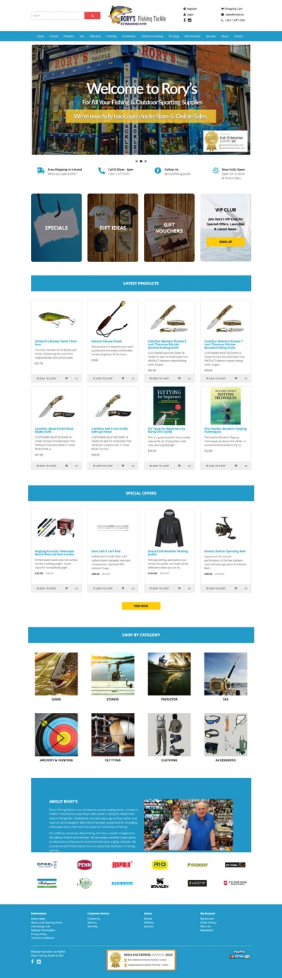Our Project Sample E-commerce Website