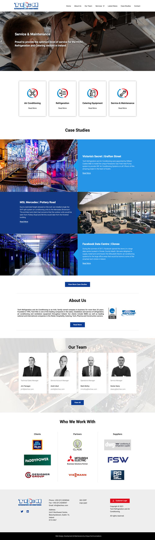Our Project Sample Website
