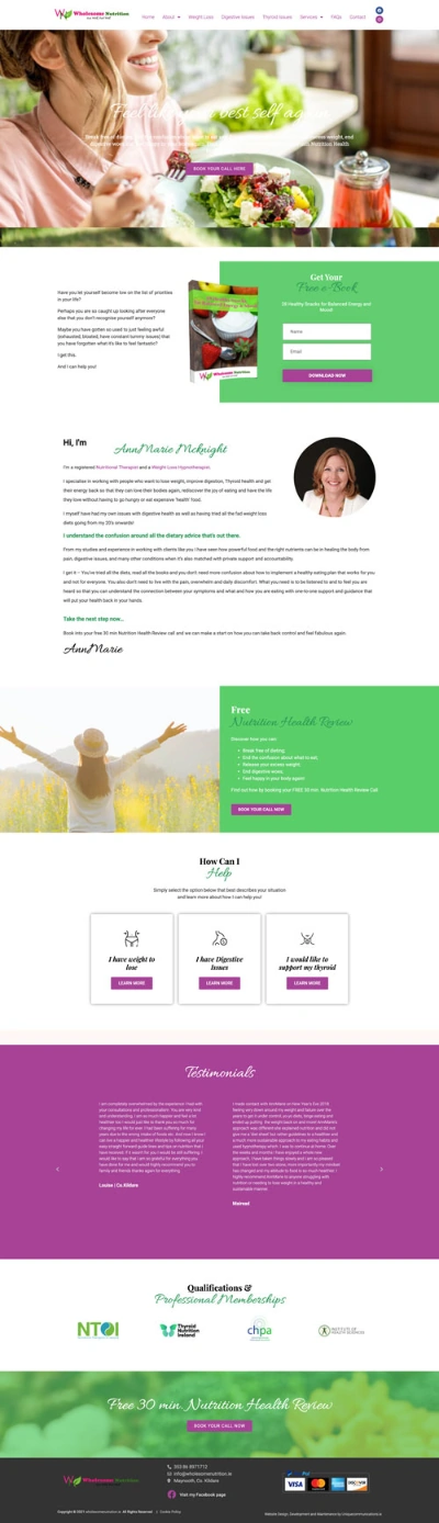 Our Project Sample Website