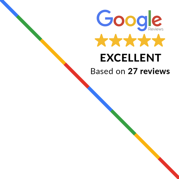 Excellent google reviews