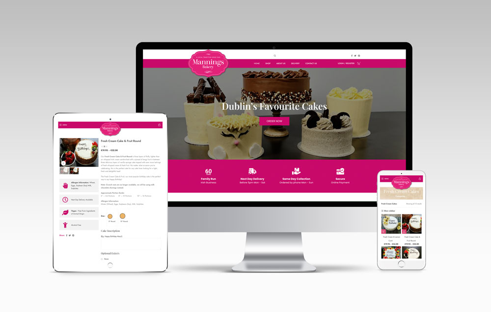 Bakery websites